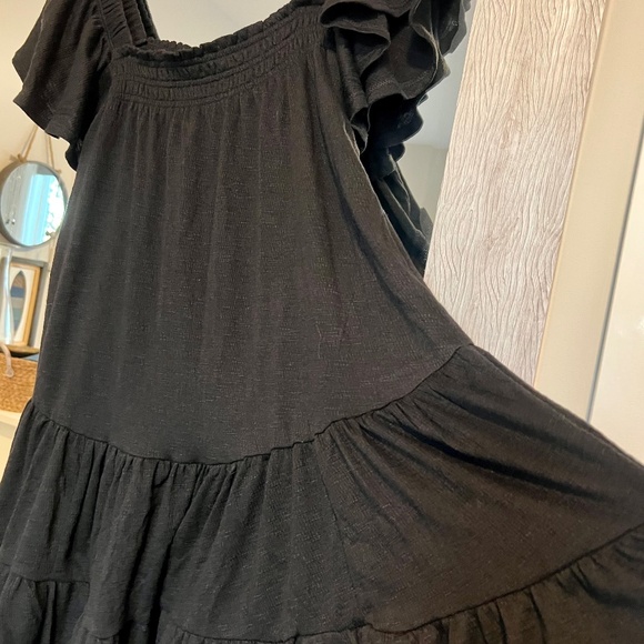 Gentle Fawn black babydoll dress - Picture 1 of 4